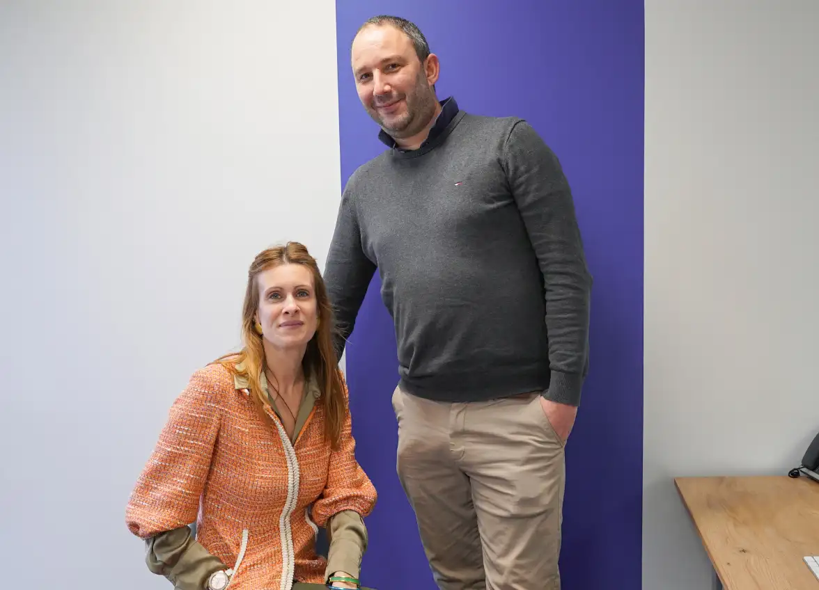 Annabelle Peniguel et Pierre Desnos